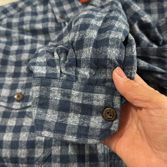 WOLVERINE PLAID PRINT SHIRT SIZE M - Picture 10 of 10